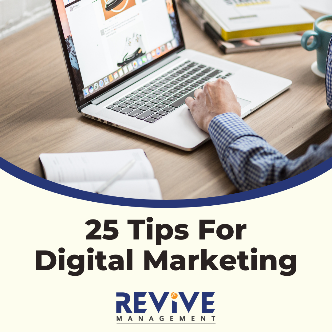 Revive 25 Tips for Digital Marketing